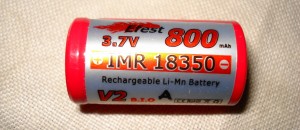 Li-Mn (IMR) rechargeable battery