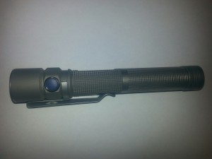 The Olight S15 with added tube extender