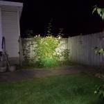 Olight S15 on high at 18 ft