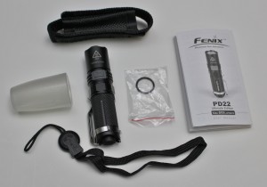 Fenix PD22ue and accessories