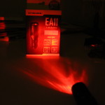 The Red LED in action!