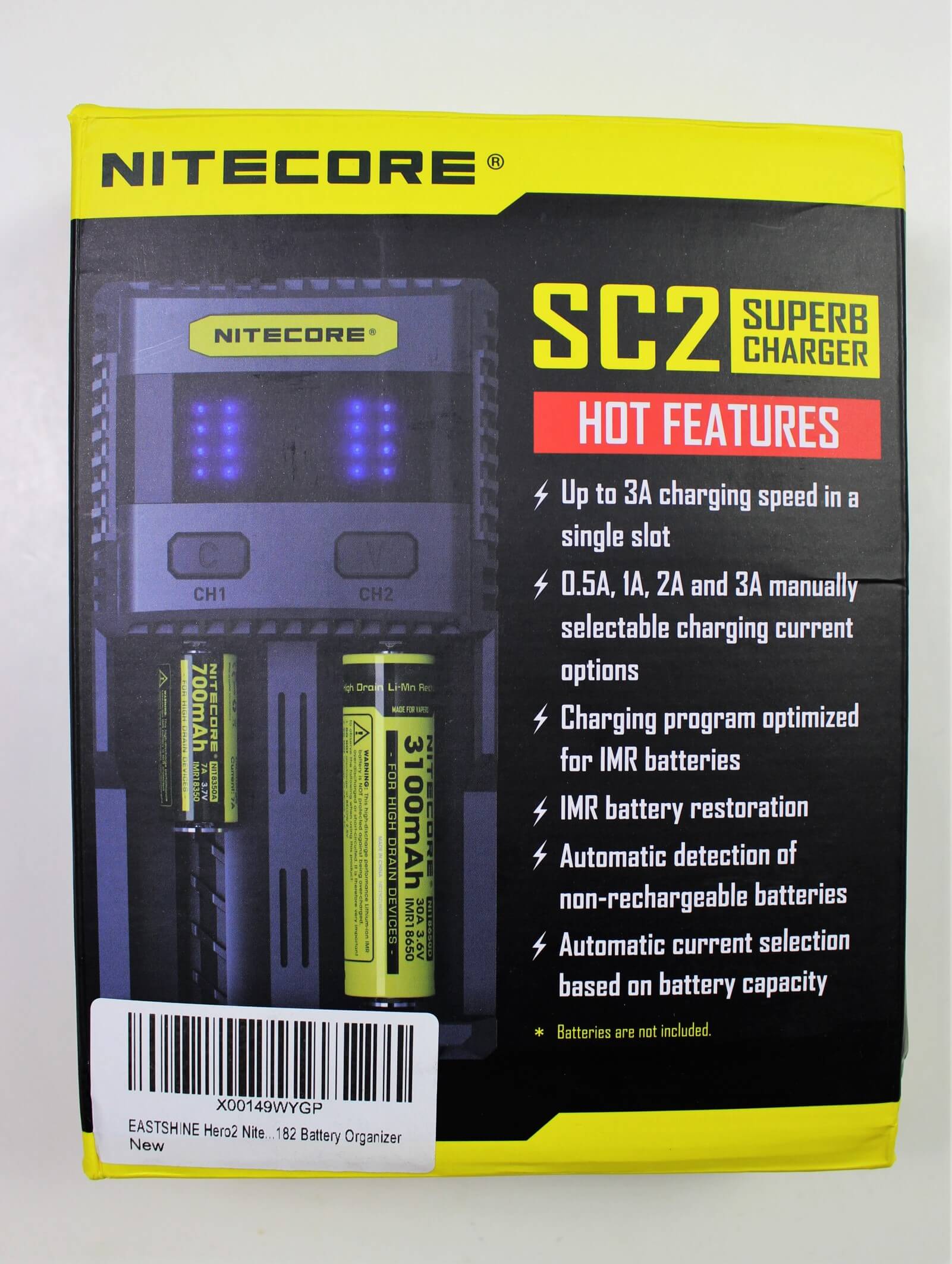 Nitecore SC2 "Superb" Battery Charger