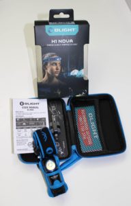 Olight H1 Nova Flashlight package