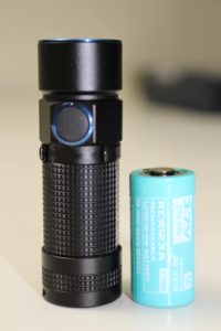 Olight S1R and 16340 battery