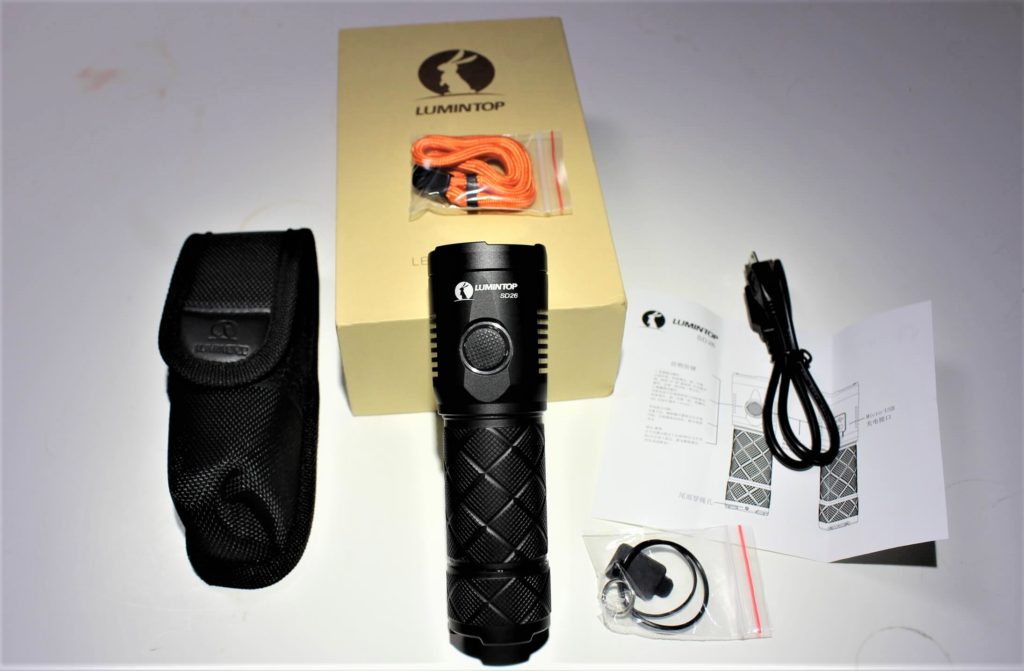 Lumintop SD26 Package