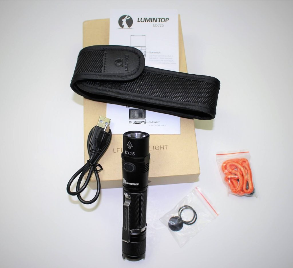 Lumintop EDC25 package