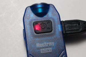 MecArmy SGN5 charging