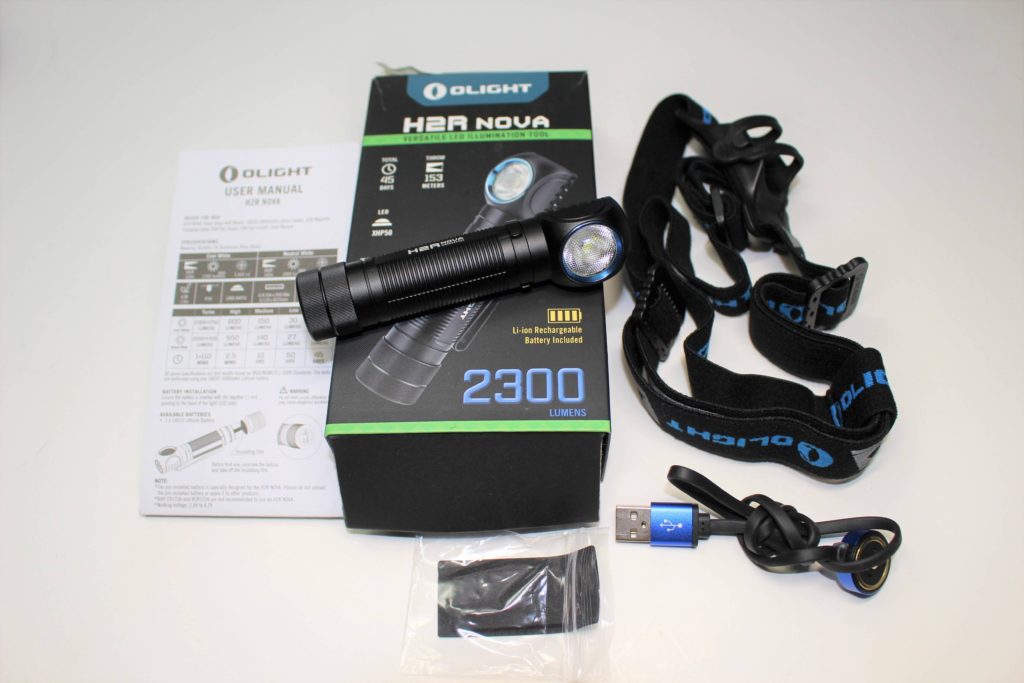 Olight H2R Nova package