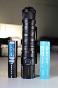 Olight M2T and batteries