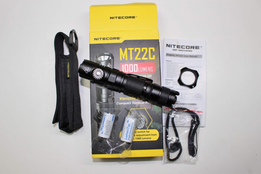 Nitecore MT22C package