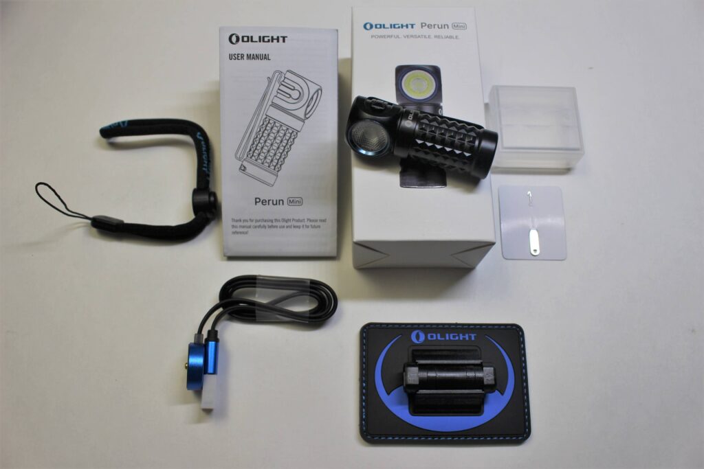 Olight Perun Mini accessory package