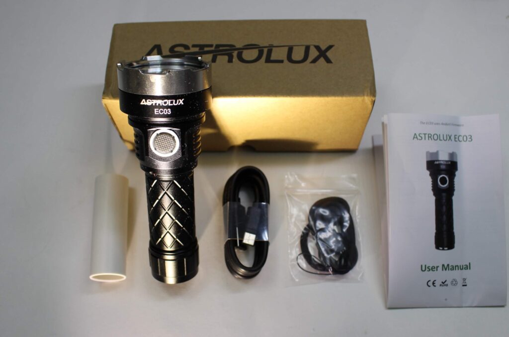 Astrolux EC03 accessories