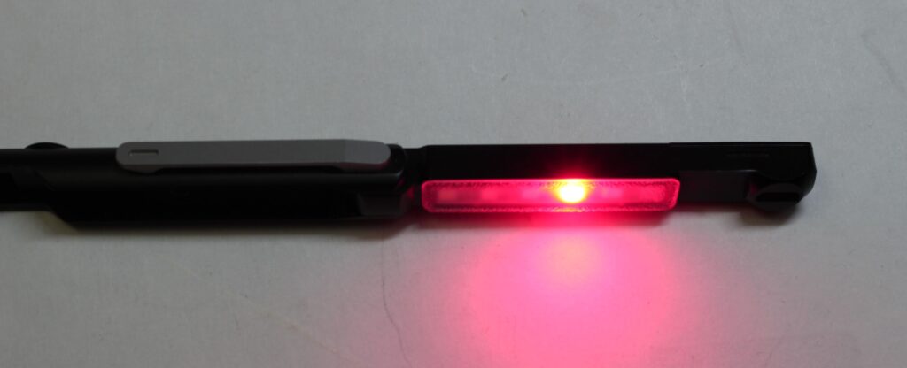 Wuben Gecko E61 red light