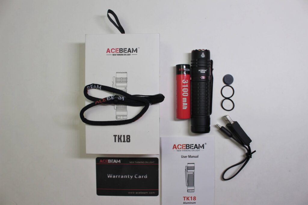 Acebeam TK18 package