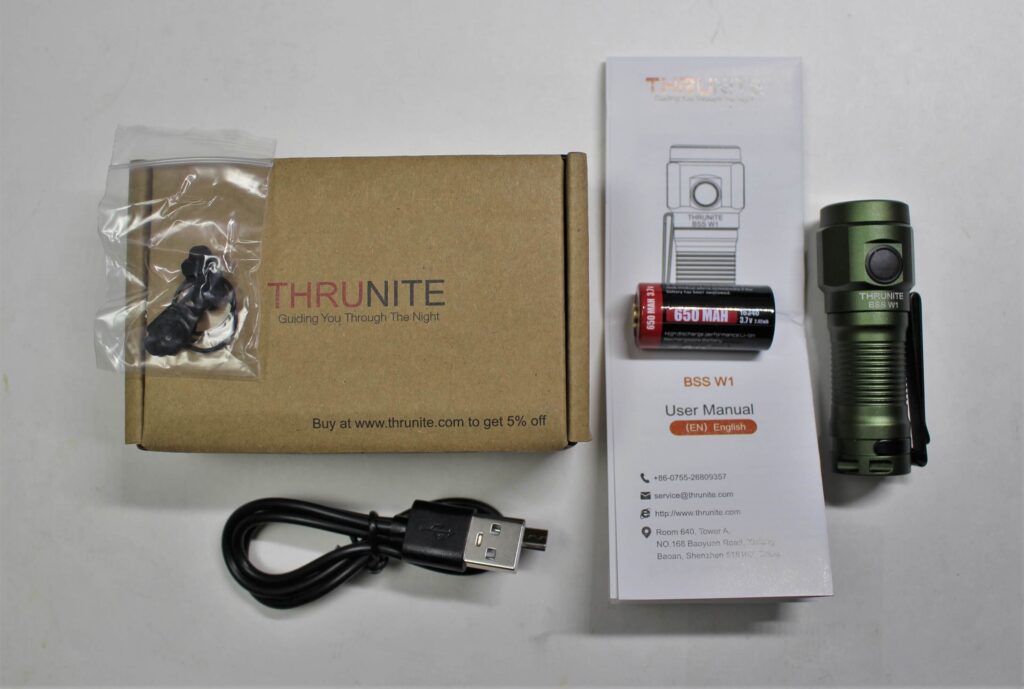 Thrunite BSS W1 package