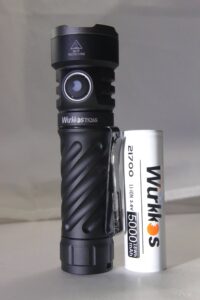 Wurkkos STS26S and its battery